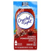 Crystal Light 체리 석류 파우더 음료 10패킷 4팩