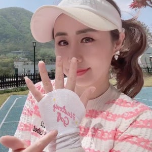 휴스토니 골프 손등토시 uv 자외선차단 손보호 여름 가리개 여성 핑크로고 남자