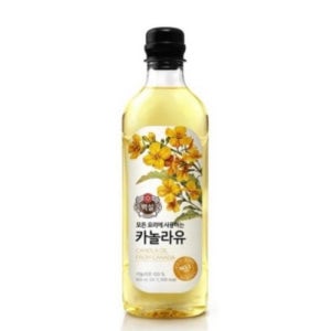 CJ제일제당 백설 카놀라유500ml/꾼들앤