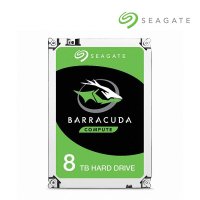 씨게이트 정품 바라쿠다 8TB 하드 디스크 8테라 데스크탑 PC HDD Seagate