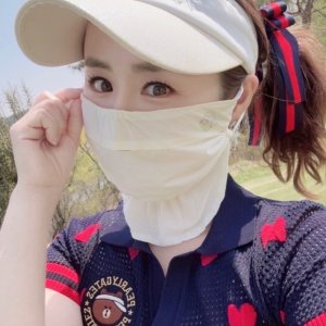 휴스토니 자외선차단 골프마스크