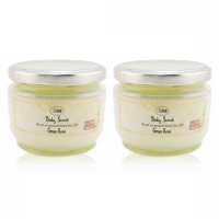 SABON 사봉 그린 로즈 바디스크럽 각질제거 바디폴리시 320g 2팩