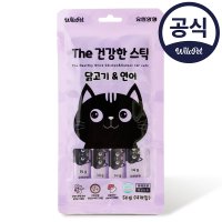 [고양이 유산균 츄르] 닭고기&연어 4p 프로바이오틱스 The 건강한 스틱