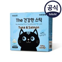 [고양이 유산균 츄르] 참치&연어 30p 프로바이오틱스 The 건강한 스틱 420g