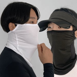 스타니 봄 여름 1+1 자외선차단 남녀공용 골프마스크 스포츠 자전거 숨쉬기편한 쿨 망사