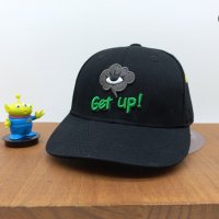 키즈 스냅백 햇츠온 엘스팅코 Get Up 눈동자 블랙 elssnh0871bk