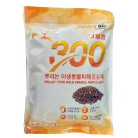 야피경300 뿌리는유해야생동물멧돼지,고라니,노루등피해경감제 1개