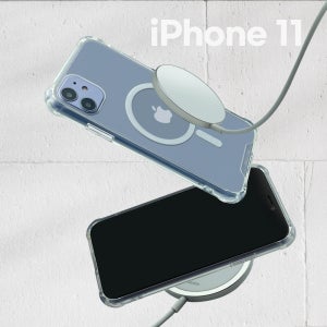 불사조 아이폰 11 마그네틱 맥세이프 투명 방탄 범퍼 케이스