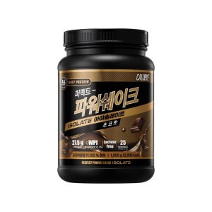 칼로바이 퍼펙트 파워쉐이크 아이솔레이트 분리 유청 단백질 WPI 보충제 프로틴 쉐이크 초코맛 1kg