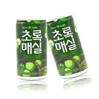 웅진 초록매실 180ml x30캔x2박스 과즙 음료