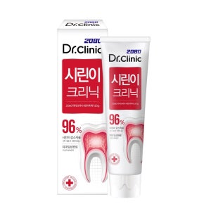 2080 닥터크리닉 시린이 크리닉 치약 120g 2입