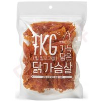 슈퍼츄 강아지 대용량 간식 닭가슴살 1kg 대형견간식