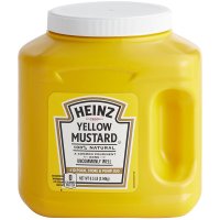 Heinz 하인즈 옐로우 머스타드 제로칼로리 2.94kg 대용량 Yellow Mustard