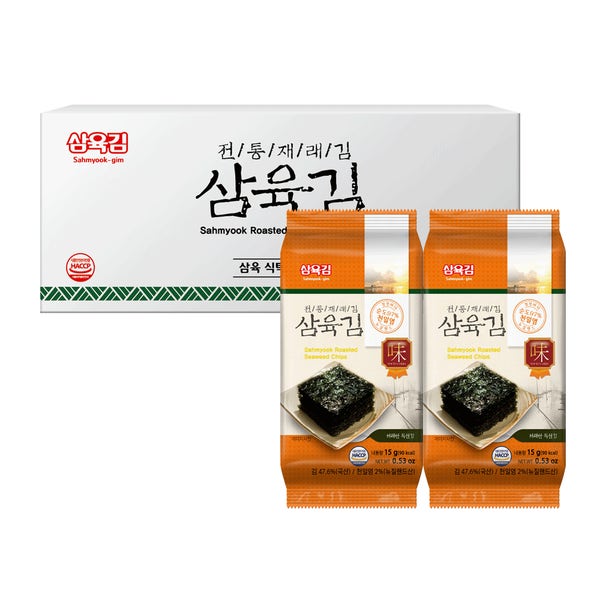 삼육김 본사공식몰 [삼육김본사] 삼육 식탁김 (30매) 15g 30봉
