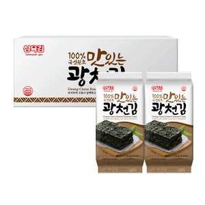 [삼육김본사] 맛있는 광천김 식탁김 (30매) 15g 30봉