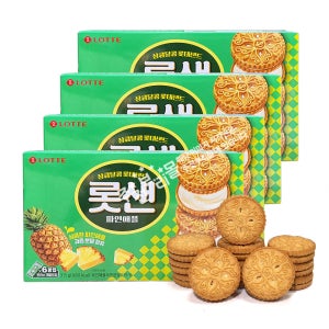 롯데샌드 파인애플(315g) x 4통