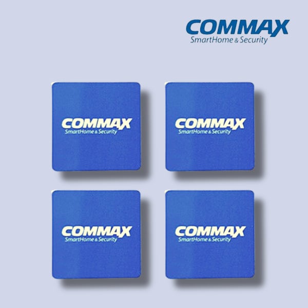 코맥스 공동현관 도어락 부착형 스티커 카드키 COMMAX RF카드
