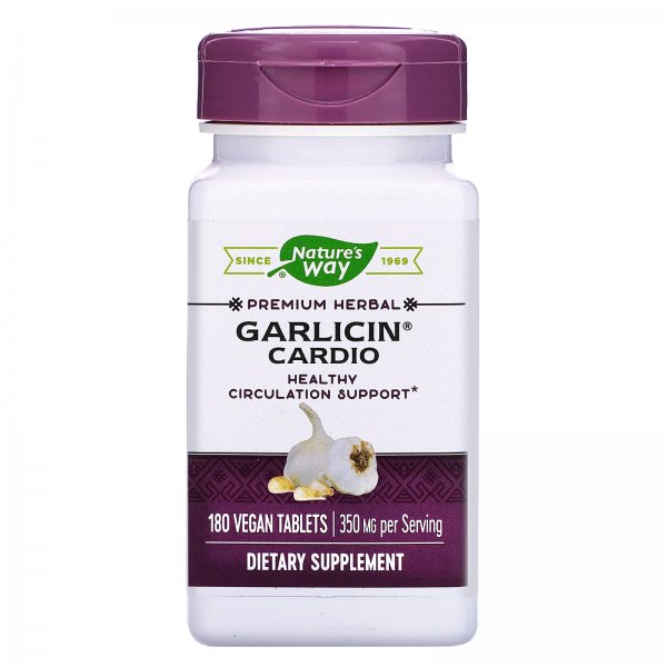 네이쳐스웨이 Garlicin Cardio 350 mg 180 Vegan 정