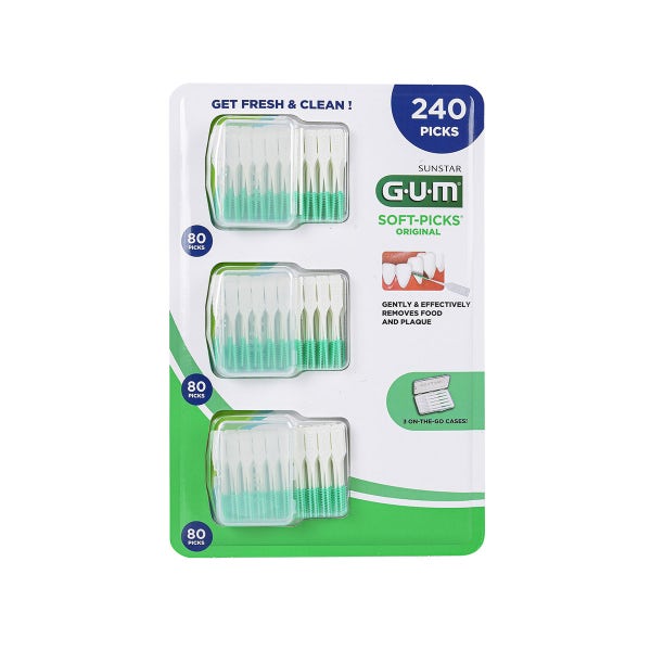 GUM 검 치간칫솔 240개 소프트픽 오리지날 코스트코