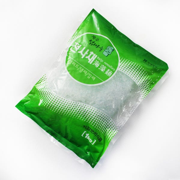 미웰 제주 섬마을 천사채 1kg 천사채당면 잡채