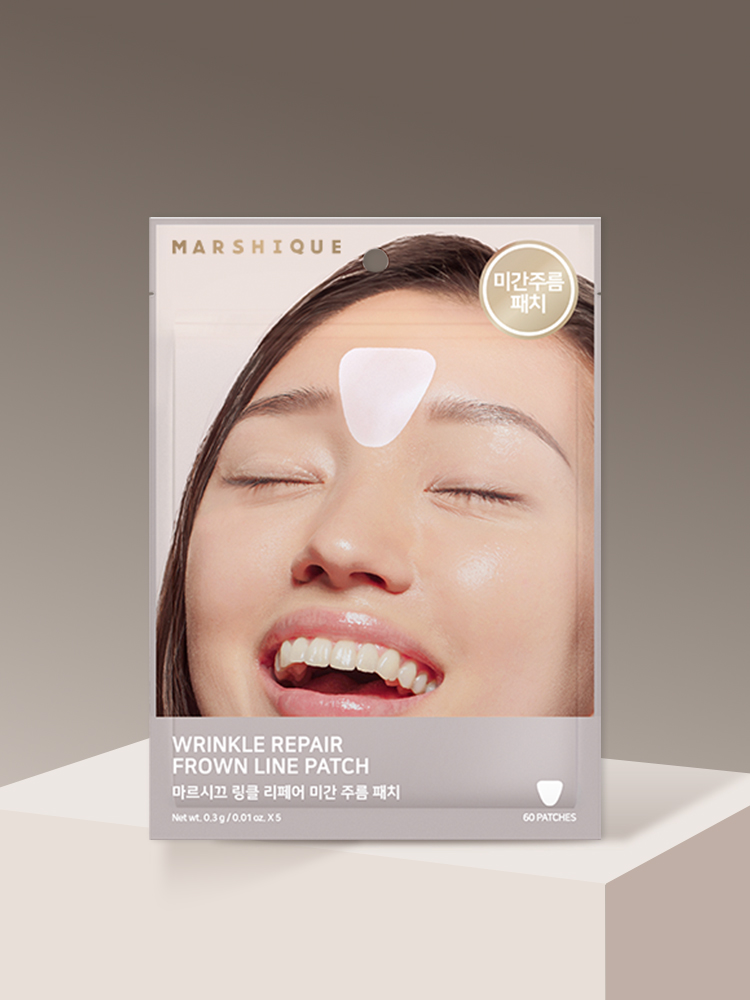 마르시끄 링클 리페어 미간 주름 패치 60매 -수면 인상 방지 테이프