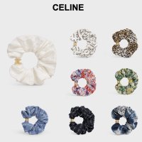 CELINE 셀린느 22 곱창밴드 헤어슈슈 머리끈 화이트 골드 8종