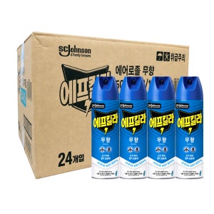 에프킬라 무향 500ml x 24개 에어졸 1박스 파리약 모기약 홈키파 살충제