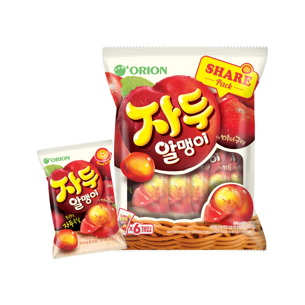 마이구미 자두알맹이 6p 젤리
