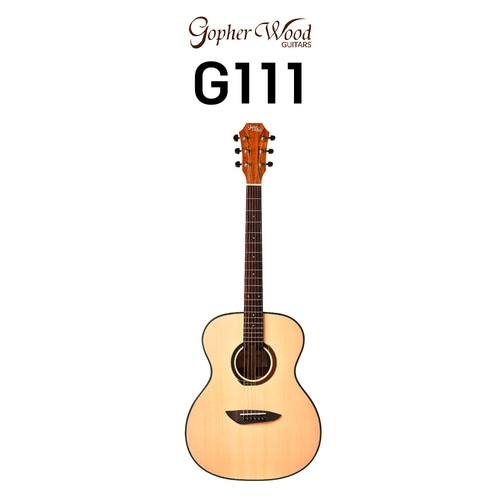 고퍼우드 통기타 G111 유광 입문용 연습용 어쿠스틱 기타