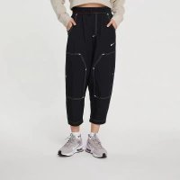 우먼스 스포츠웨어 SWOOSH 여성 우븐 하이라이즈 팬츠 AS DM6210-010