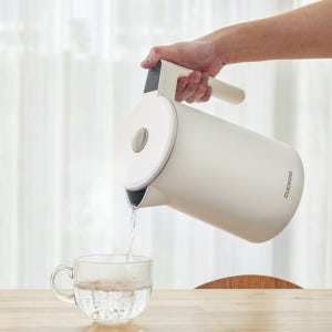 쿠쿠 온도조절 스테인리스 커피 티 전기포트 전기주전자 CK-C170TW