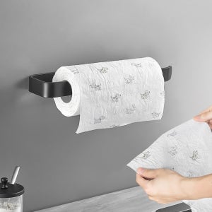 메탈라인 무타공 인테리어 알루미늄 키친타월걸이