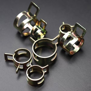 집게밴드 16파이(16-18mm) 가스반도 호스클립 조임집게 스프링밴드