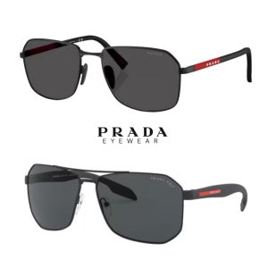 프라다 남자 메탈 선글라스 PRADA 명품 사각 보잉 편광 블랙 골프 낚시