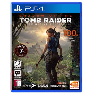 PS4 쉐도우 오브 더 툼레이더 디피니티브 에디션 / Shadow of The Tomb Raider Definitive Edition 한글판 중고