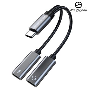 바라보고 TA2H C타입 DAC 이어폰 충전 젠더 32bit 384kHz PD60W