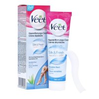 비트 제모 크림 민감한 피부 타입용 Veet 센서티브 인샤워