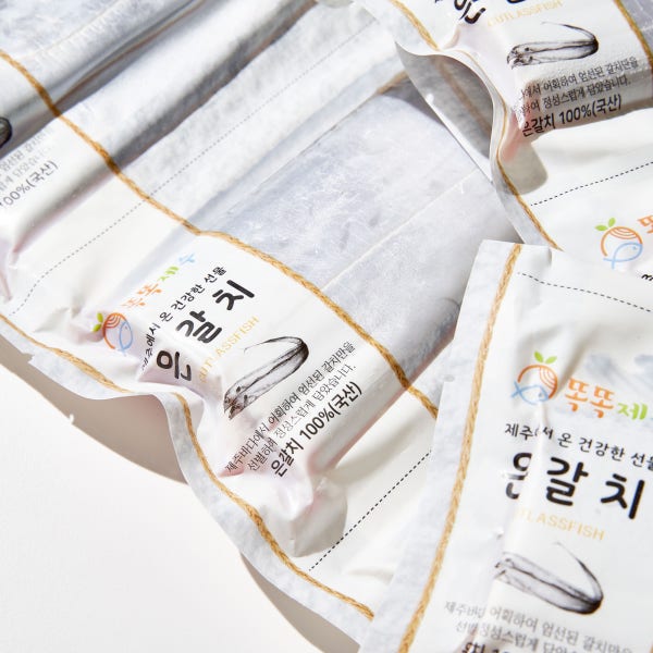 똑똑 제주 갈치 은갈치 손질 특대 선물세트 400g이상 2마리