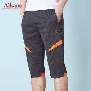 여름 남자 7부 져지 트레이닝바지 남성 츄리닝 운동복 -밑단배색