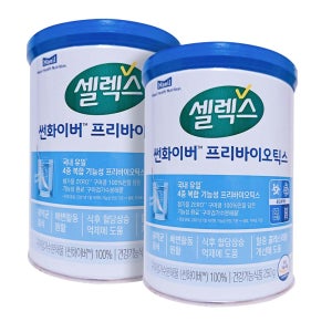 셀렉스 썬화이버 프리바이오틱스 250g x 2통 구아검가수분해물