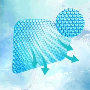 에어셀 지압 방석 편안한 편한 쿨링 에어 장거리운전 차량용 푹신한 자동차 장시간 의자