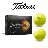 타이틀리스트 골프공 프로 PRO V1 옐로우 Titleist Golf Ball