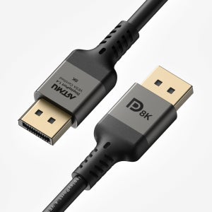 VESA 인증 DP to DP 1.4 8K DisplayPort 케이블 메탈 3m