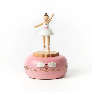 [오르골] Turn Round Music Box - Musical Box Ballet Girl | 1060910 Wooderful life