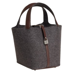 [에르메스] H082390CKAE 피코탄 락 18 펠트 보 백 그리스모옌 하바나 가방 TEO