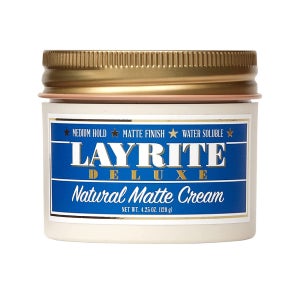 Layrite 레이라이트 네추럴 매트 포마드 크림 120g 1팩 Layrite Natural Matte Cream Oz