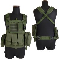 Molle RRV 전투 조끼 장비 군사 페인트 볼 소프트 잡지 파우치