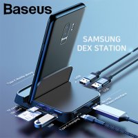 베이스어스 삼성 DEX 덱스 스테이션 USB HDMI 4K SD카드 USB C 허브