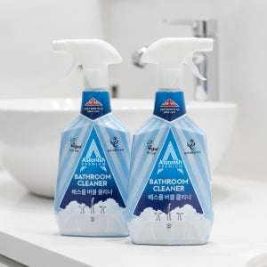아스토니쉬 배스룸 클리너 750ml+750ml 화장실 청소 세제 변기 세정제 욕실 버블 거품