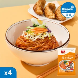 동원 양반 여름면 원조생쫄면 405g 4개 (8인분)